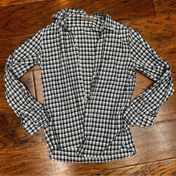 Burberry plaid Casual Button Down Shirt - Picture 1 of 7
